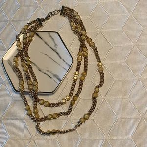 Banana Repulic layer necklace